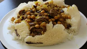 طرز تهیه نخود پلو جنوبی با دستور اصلی، مقوی و خوشمزه